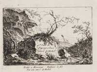 KG 13717
<br/>
Zes Landschappen in de omgeving van Parijs, Serie I
<br/>
<em>Weirotter, François Edmund (1730-1771)</em>